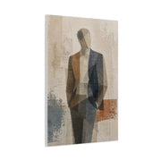 Executive Portrait Abstraction Wall Art & Canvas Print