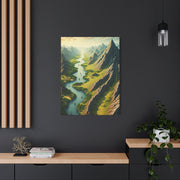 Mountain River Valley Wall Art & Canvas Prints