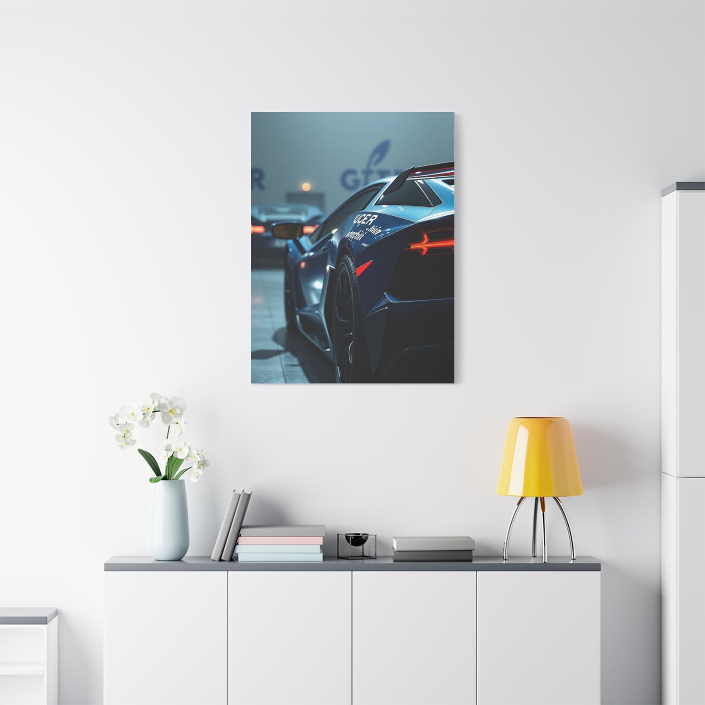 Lamborghini Art Supreme Canvas Wall Art & Canvas Print