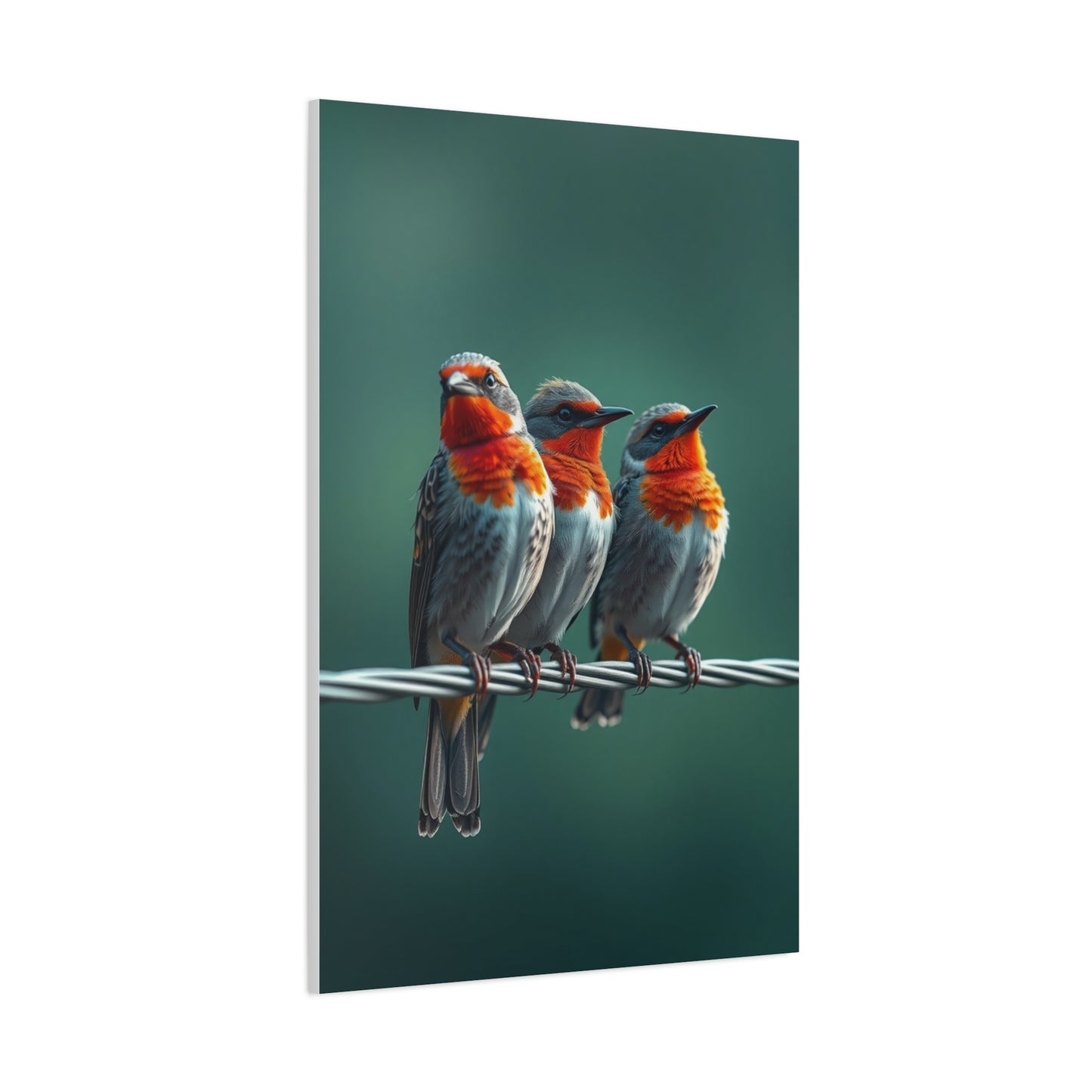Vision Birds On a Wire Art Art Wall Art & Canvas Print