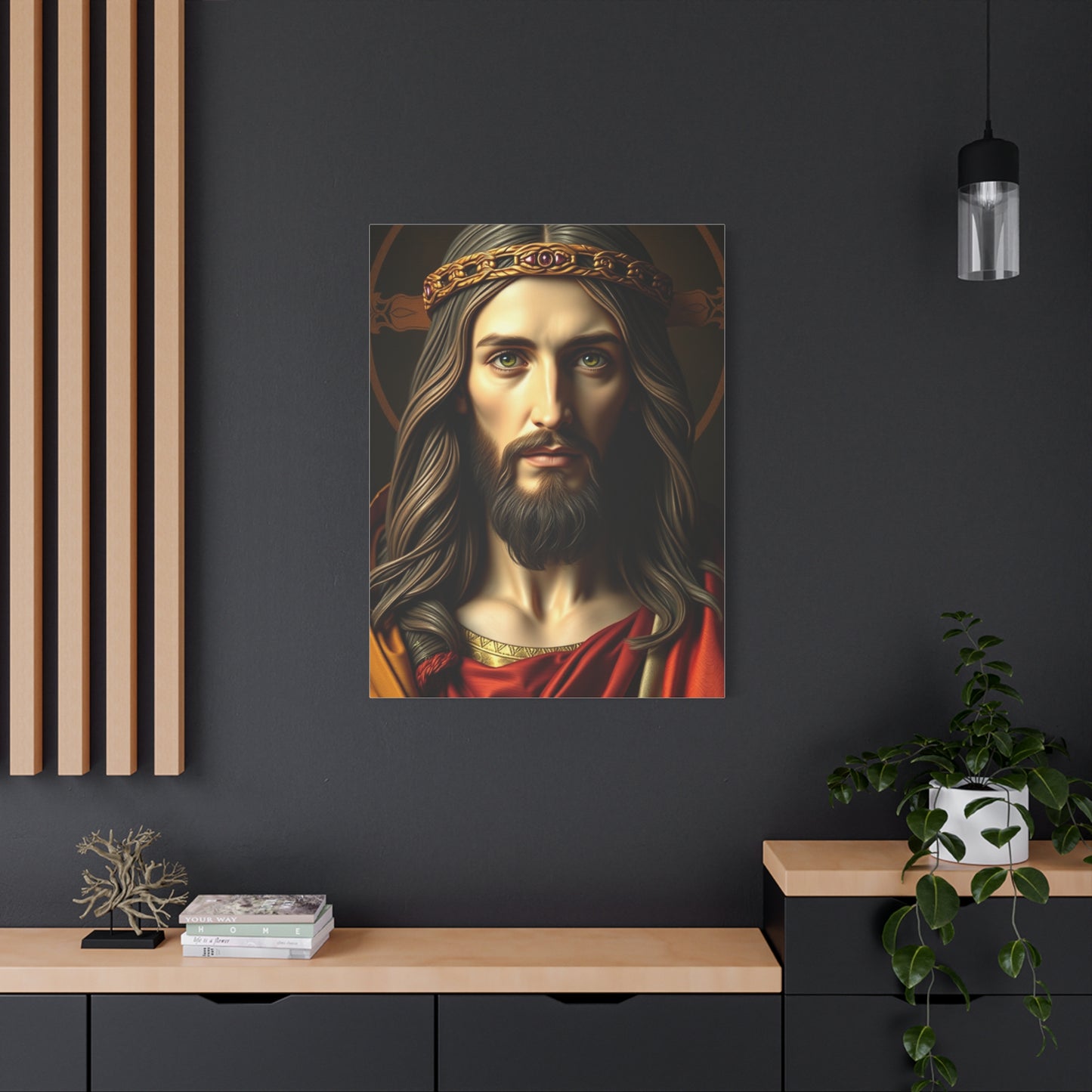 Vision Jesus Christ Art Art Wall Art & Canvas Print