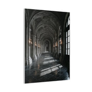 Grand Architectural Corridor Wall Art & Canvas Print