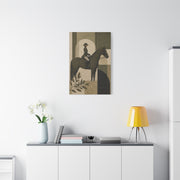 Equestrian Editorial Profile Composition Wall Art & Canvas Print