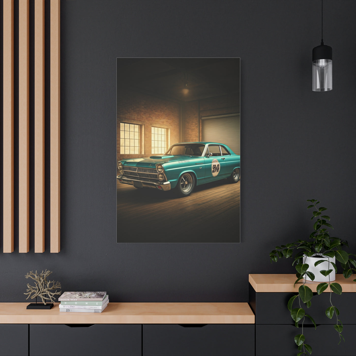 Ford Fairlane Classic Street Build Wall Art & Canvas Prints
