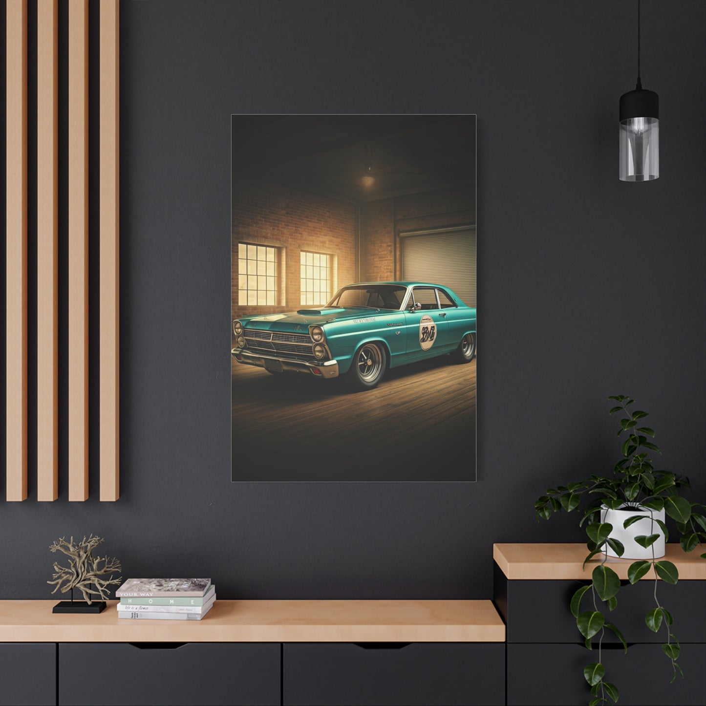 Ford Fairlane Classic Street Build Wall Art & Canvas Prints