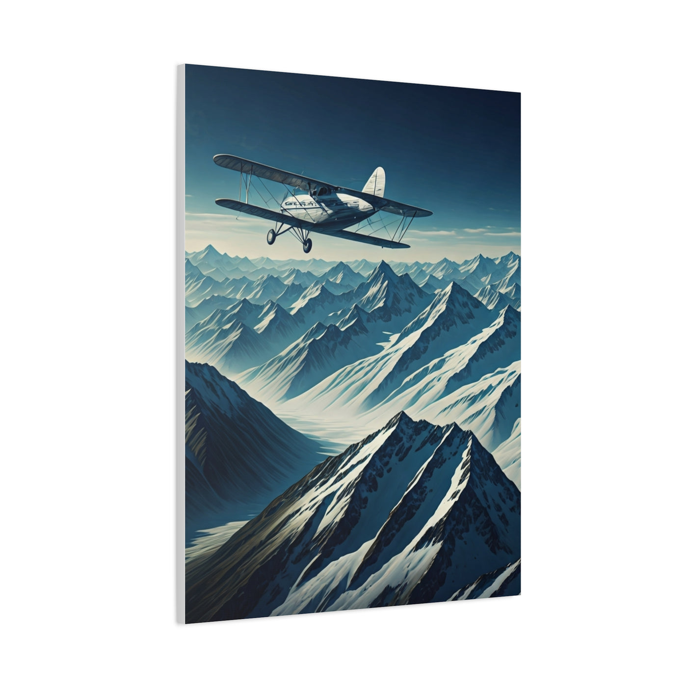 Mountain Range Aviation Escape Wall Art & Canvas Prints