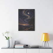 Psalm 8 Celestial Wonder Scripture Wall Art & Canvas Print