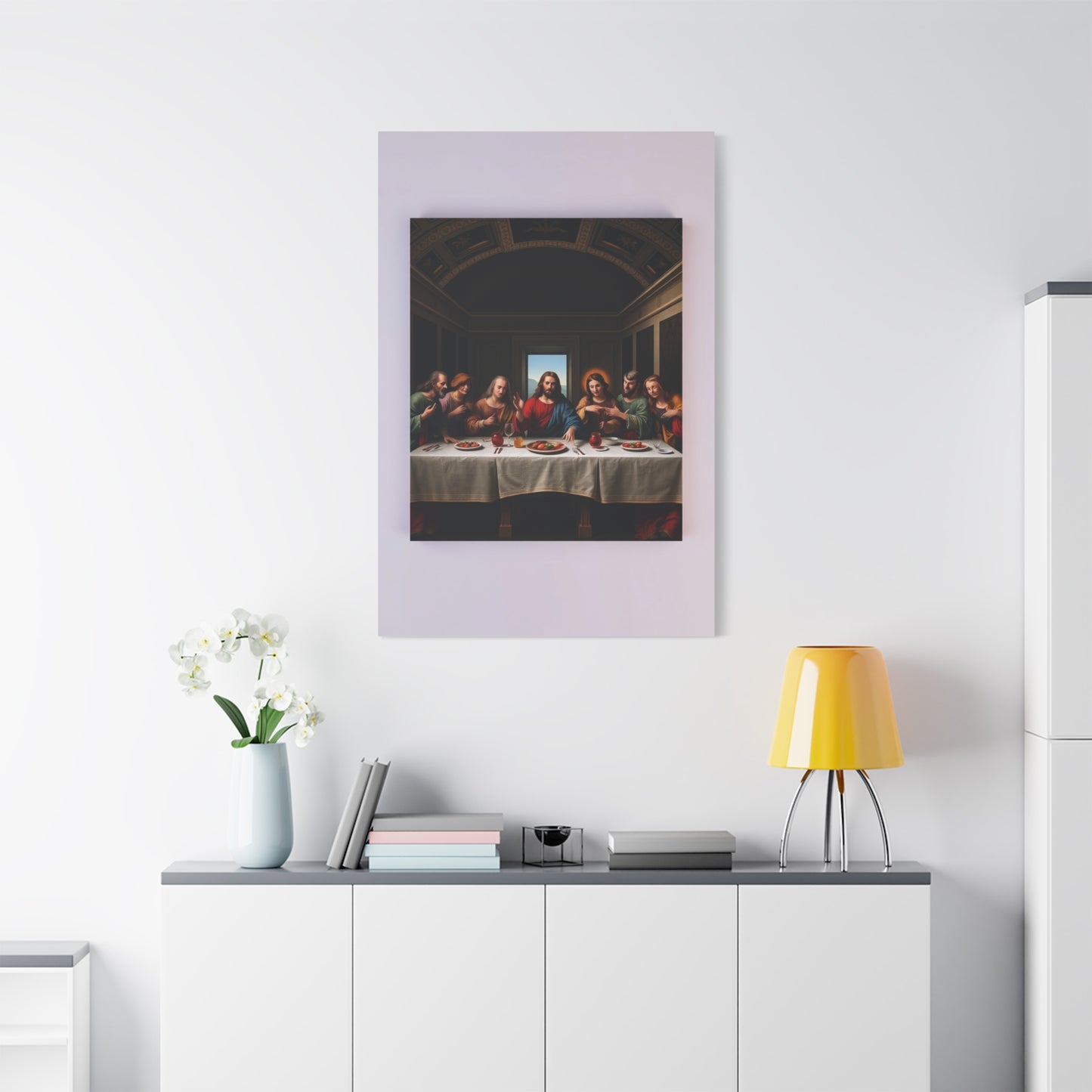 Vision The Last Supper Art Art Wall Art & Canvas Print