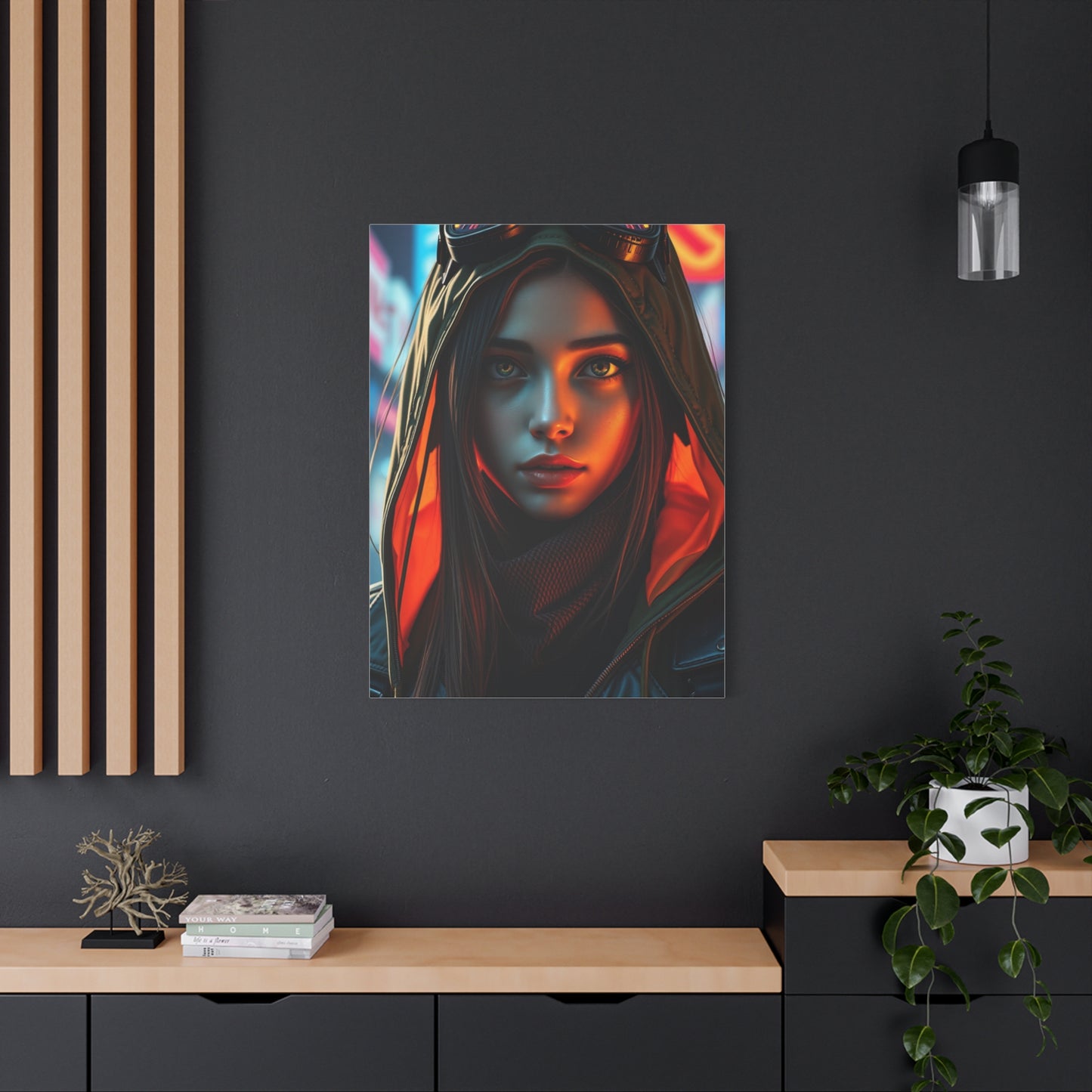 Elite Cyberpunk Art Vision Wall Art & Canvas Print