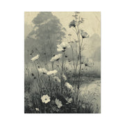 Vintage Wildflower Meadow Botanical Wall Art & Canvas Print