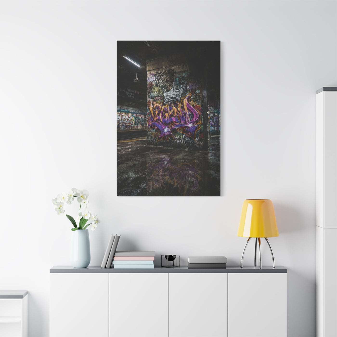 Underground Legends Graffiti Subway Street Wall Art & Canvas Print