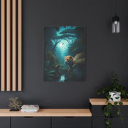 Moonlit Jungle Guardian Wall Art & Canvas Prints