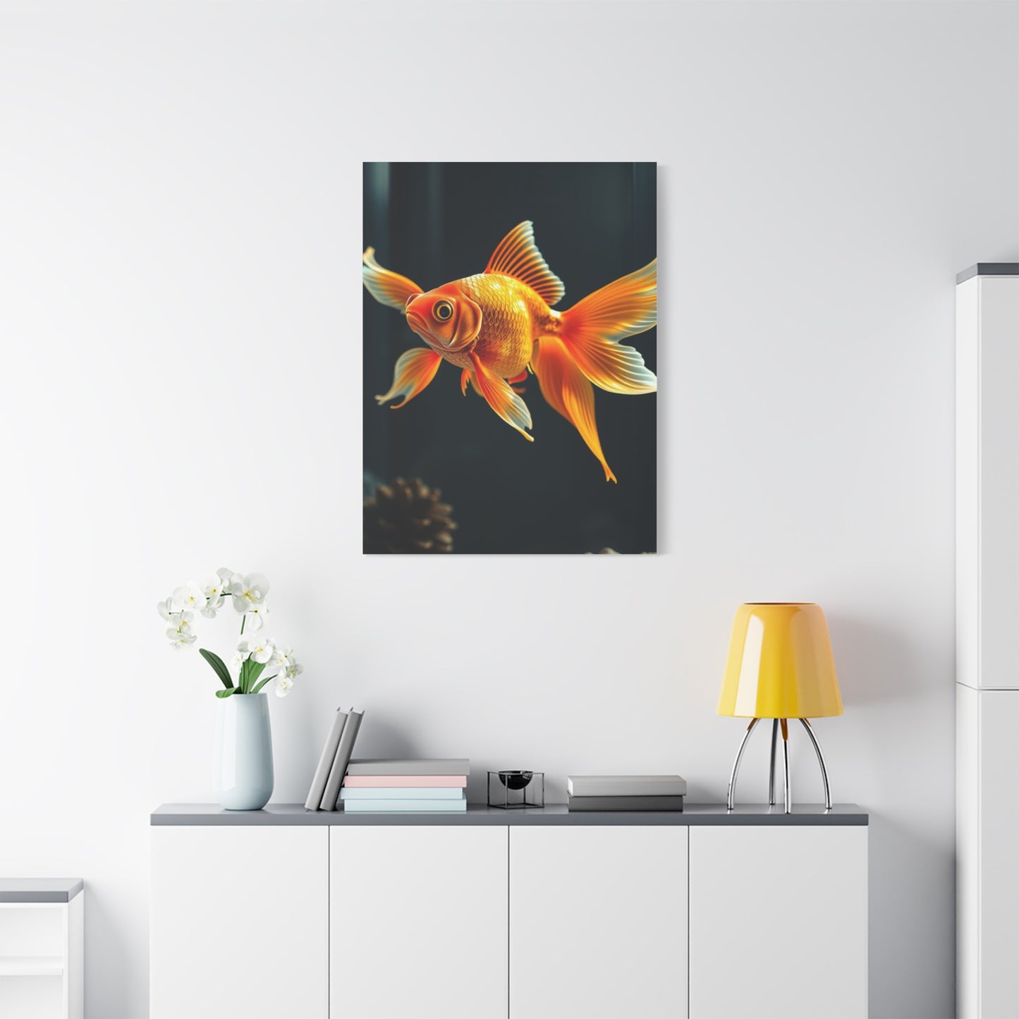 Elite Goldfish Art Vision Wall Art & Canvas Print