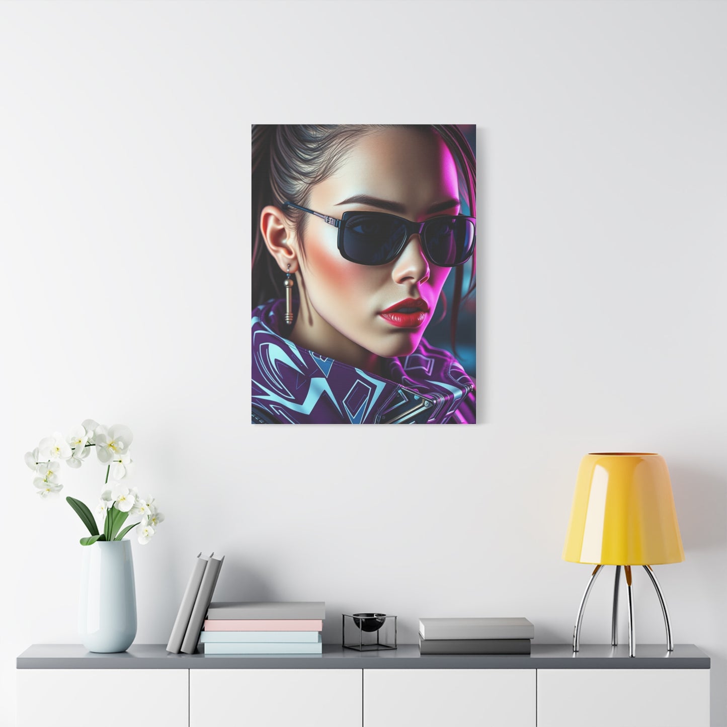 Supreme Cyberpunk Art Beautiful Collection Wall Art & Canvas Print
