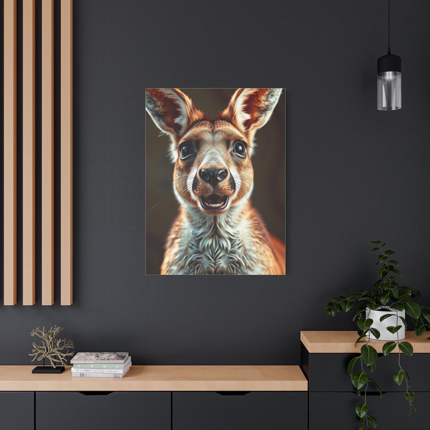 Vision Kangaroo Art Art Wall Art & Canvas Print