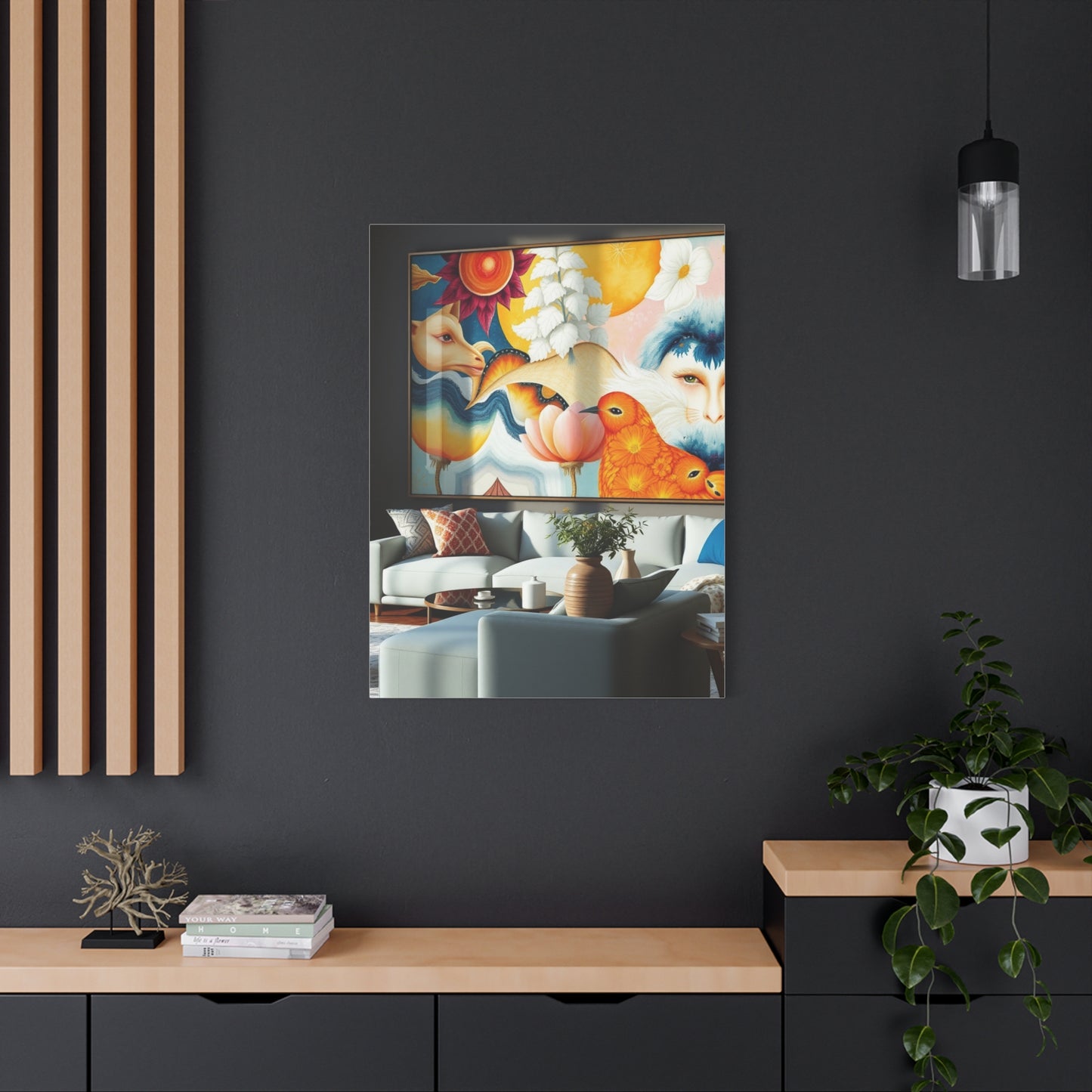 Vision Large Art for Living Room Art Art Wall Art & Canvas Print