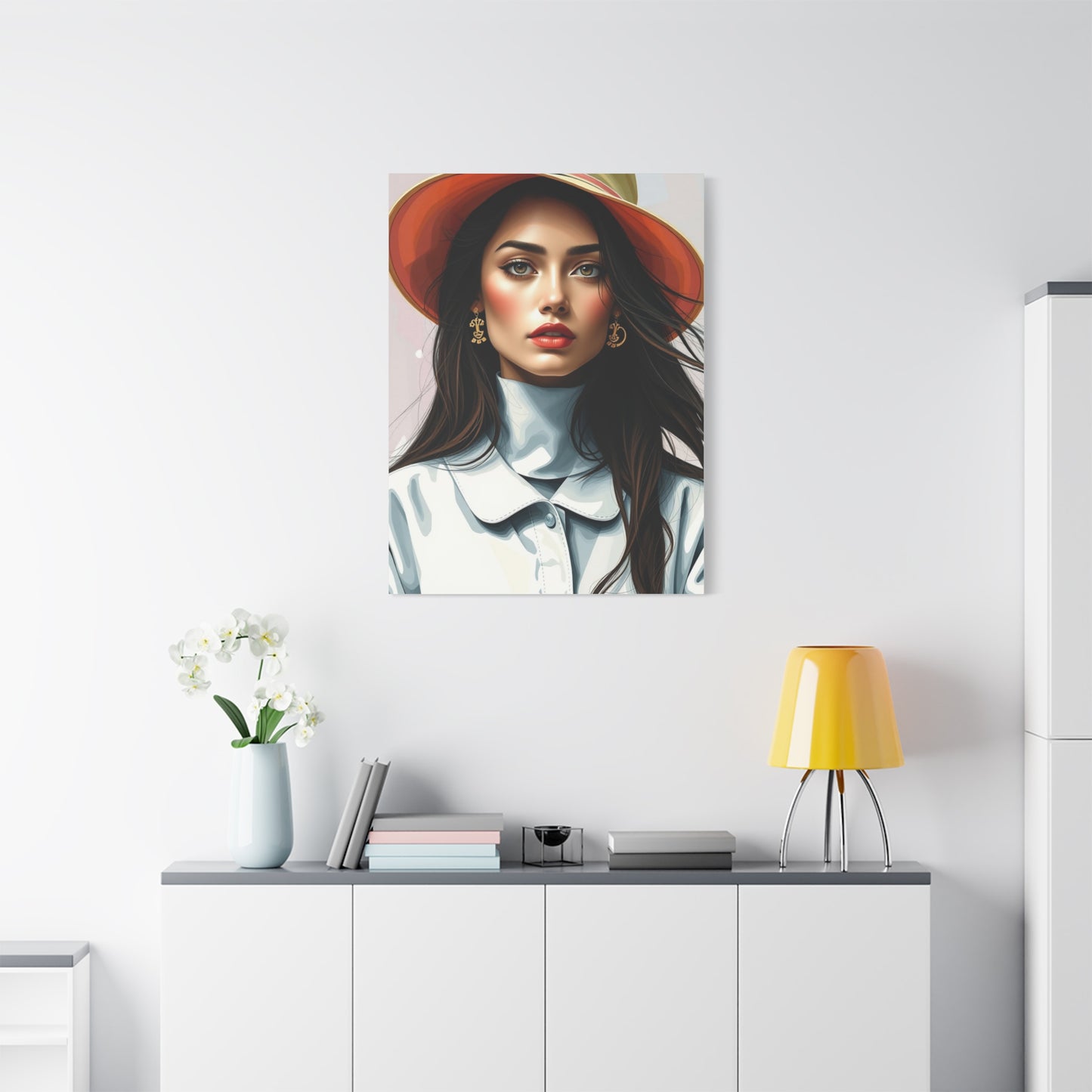 Vision Fashion Illustration & Drawings Art Art Wall Art & Canvas Print