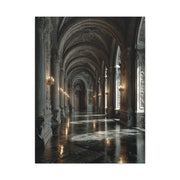 Grand Neoclassical Corridor Wall Art & Canvas Print