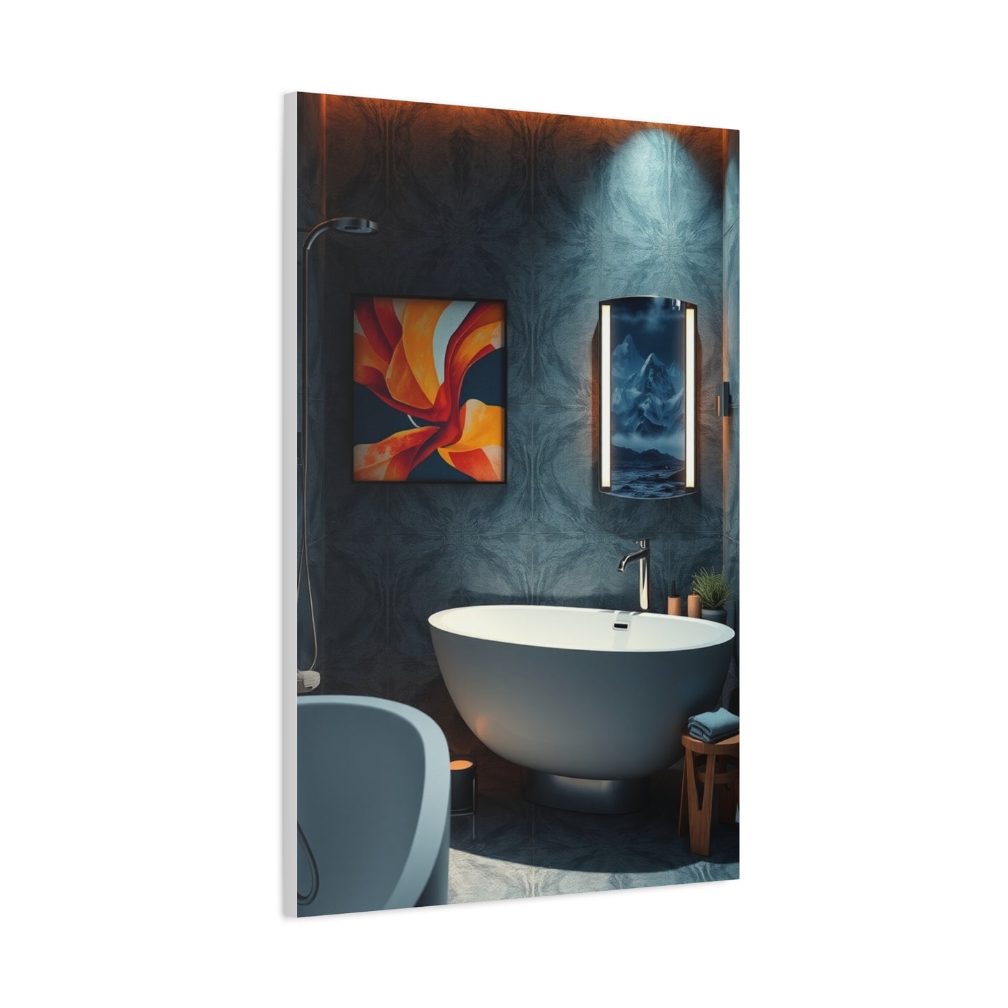 Refined Bath Sanctuary Art Wall Art & Canvas Print