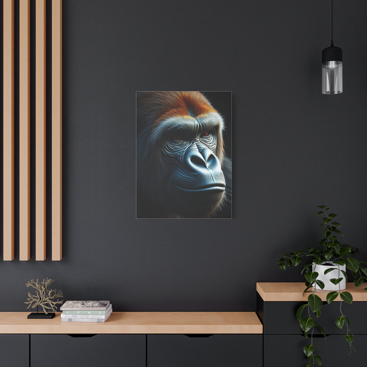 Masterpiece Gorilla Art Vision Wall Art & Canvas Print