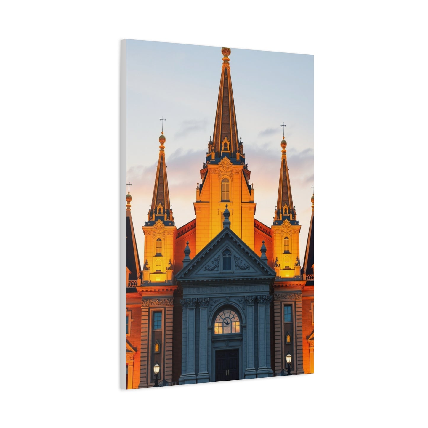 Supreme The LDS Temple Art Beautiful Collection Wall Art & Canvas Print