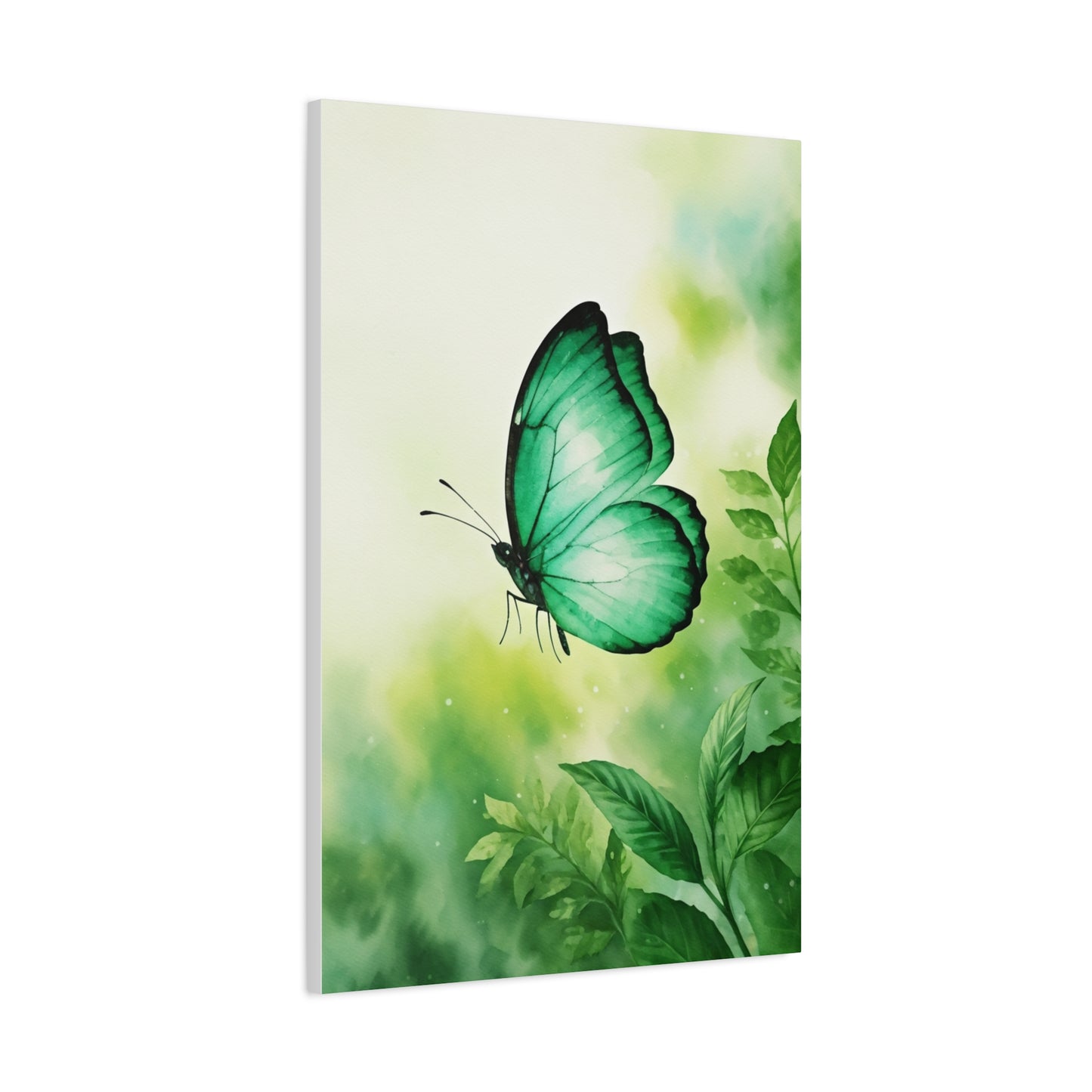 Emerald Forest Butterfly Dream Wall Art & Canvas Prints