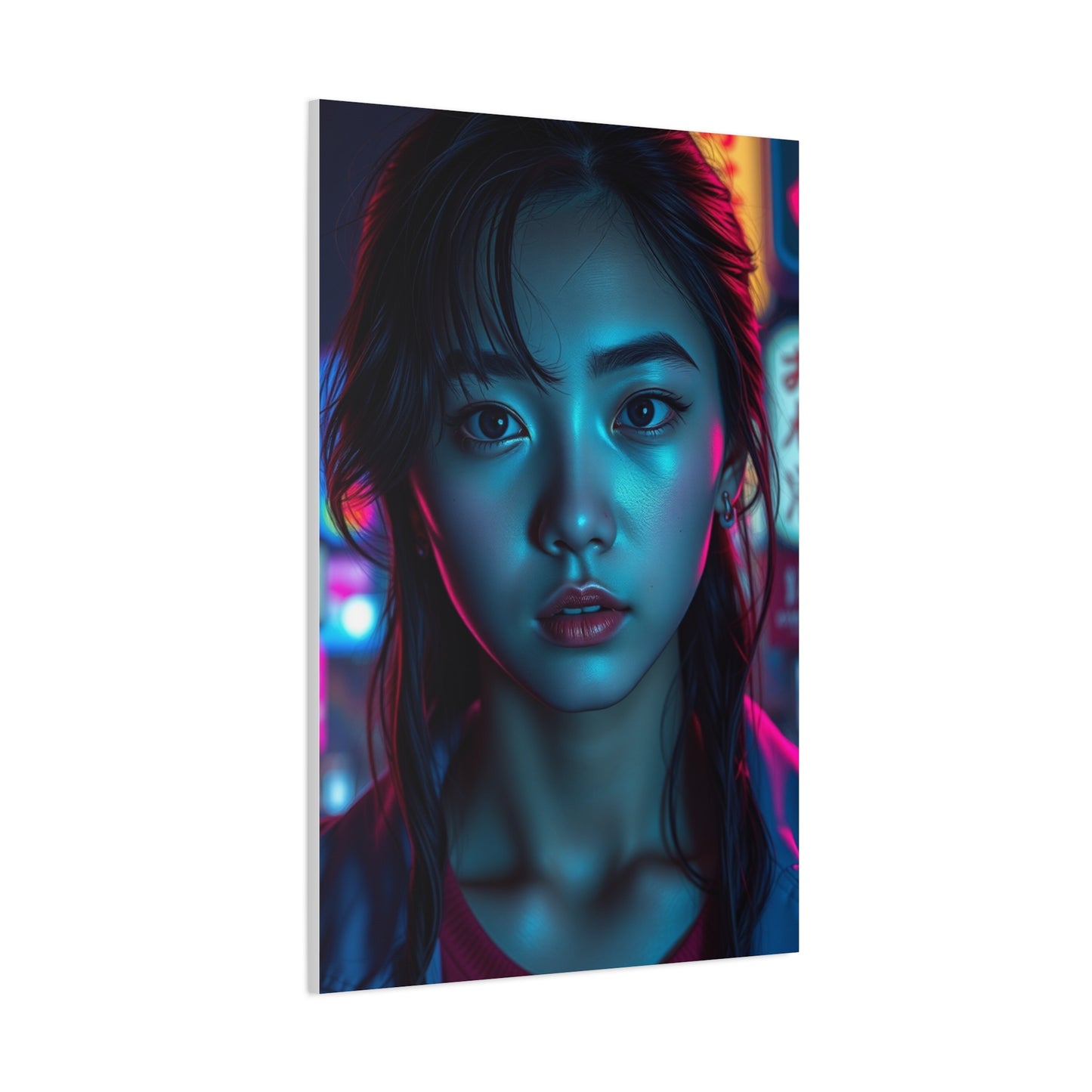 Vision Warakami Vaporwave Art Art Wall Art & Canvas Print