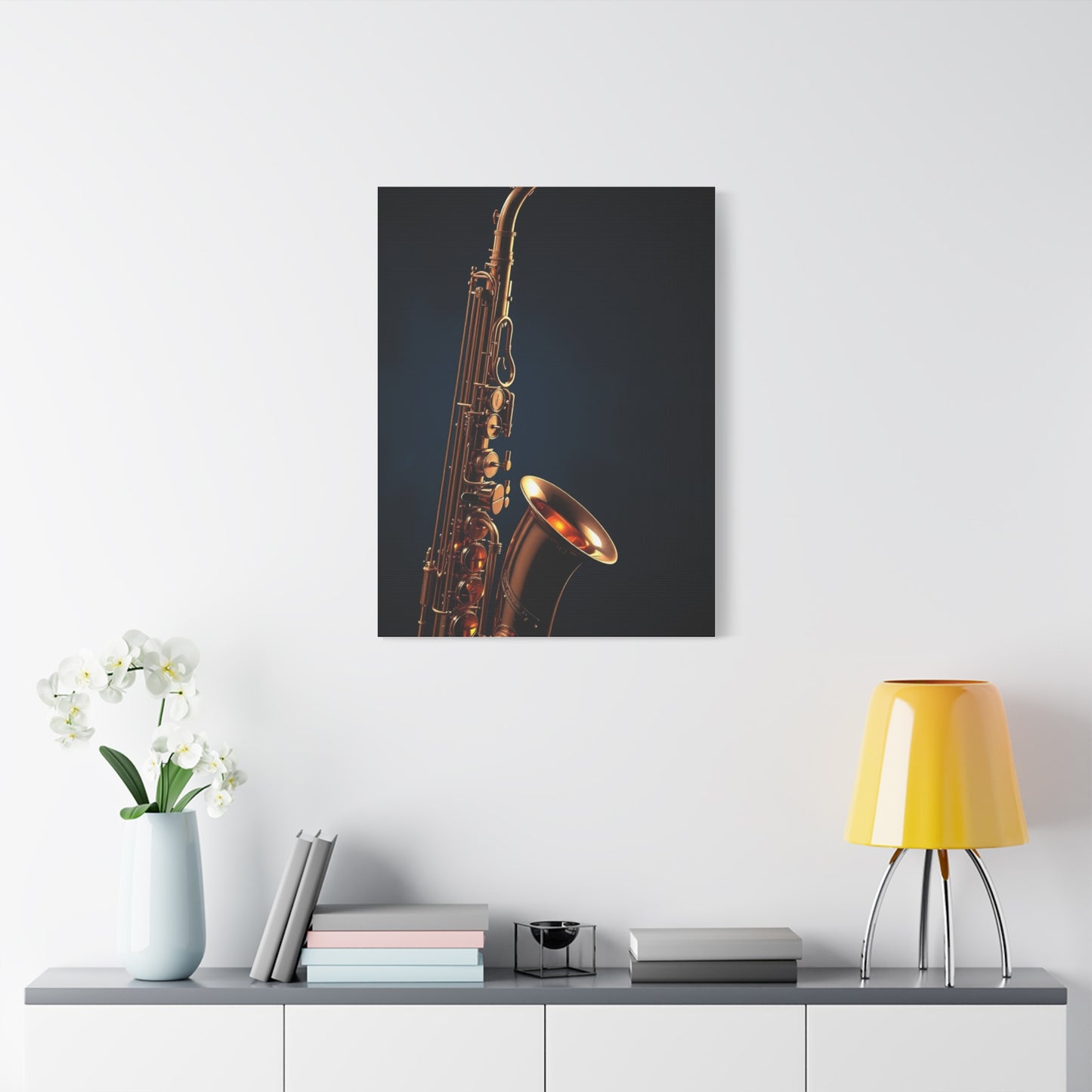 Saxophone Art Canvas Art 1 Wall Art & Canvas Print