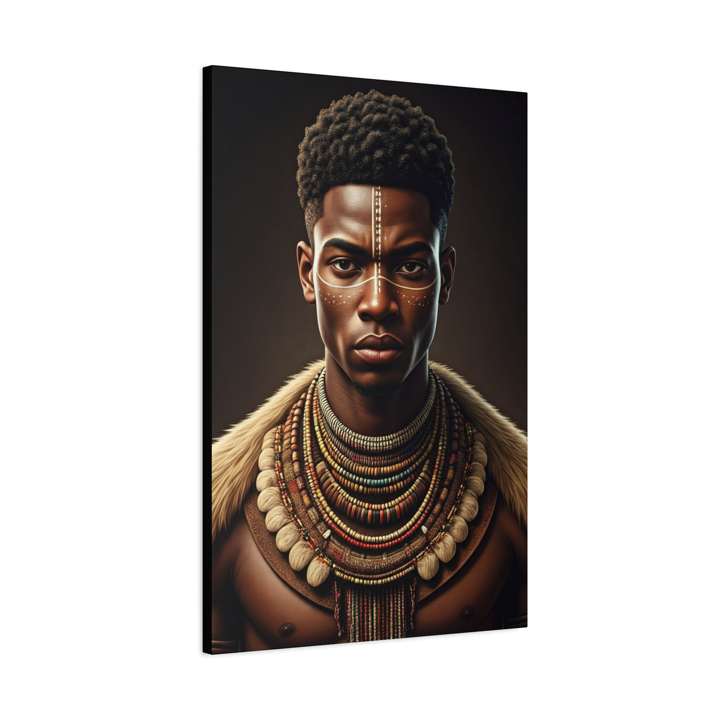 Warrior King Portrait Wall Art & Canvas Prints