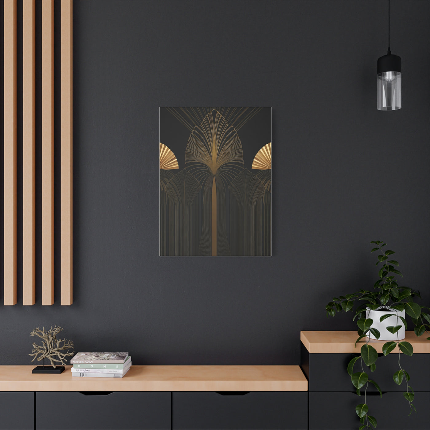 Midnight Archway Art Deco Wall Art & Canvas Prints