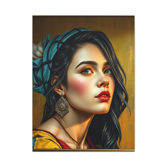 Gilded Brushwork Elegance