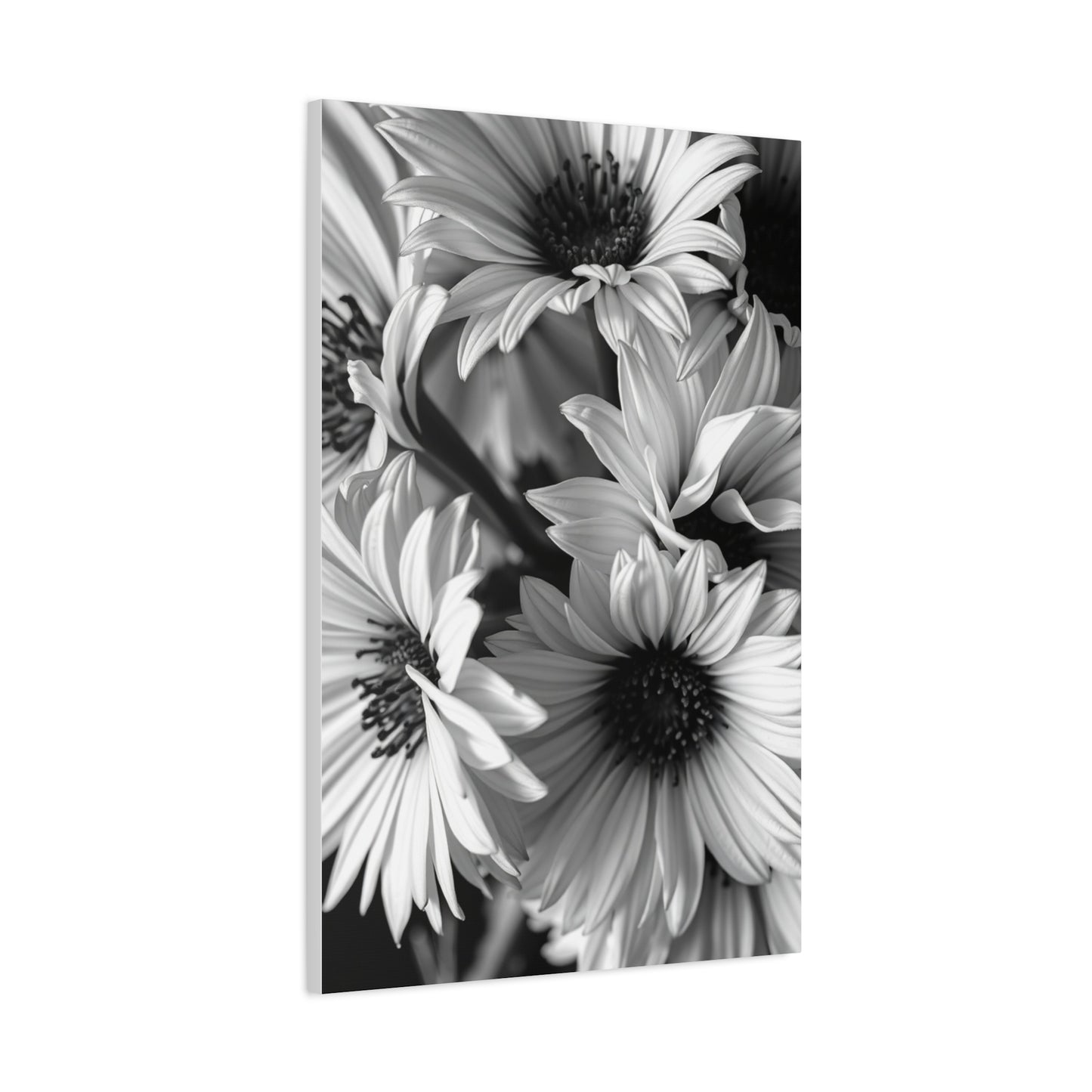 Silhouette Flora Masterpiece Wall Art & Canvas Print
