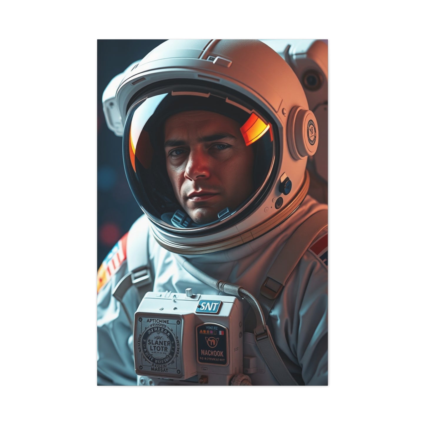 Galactic Odyssey Canvas Wall Art & Canvas Print