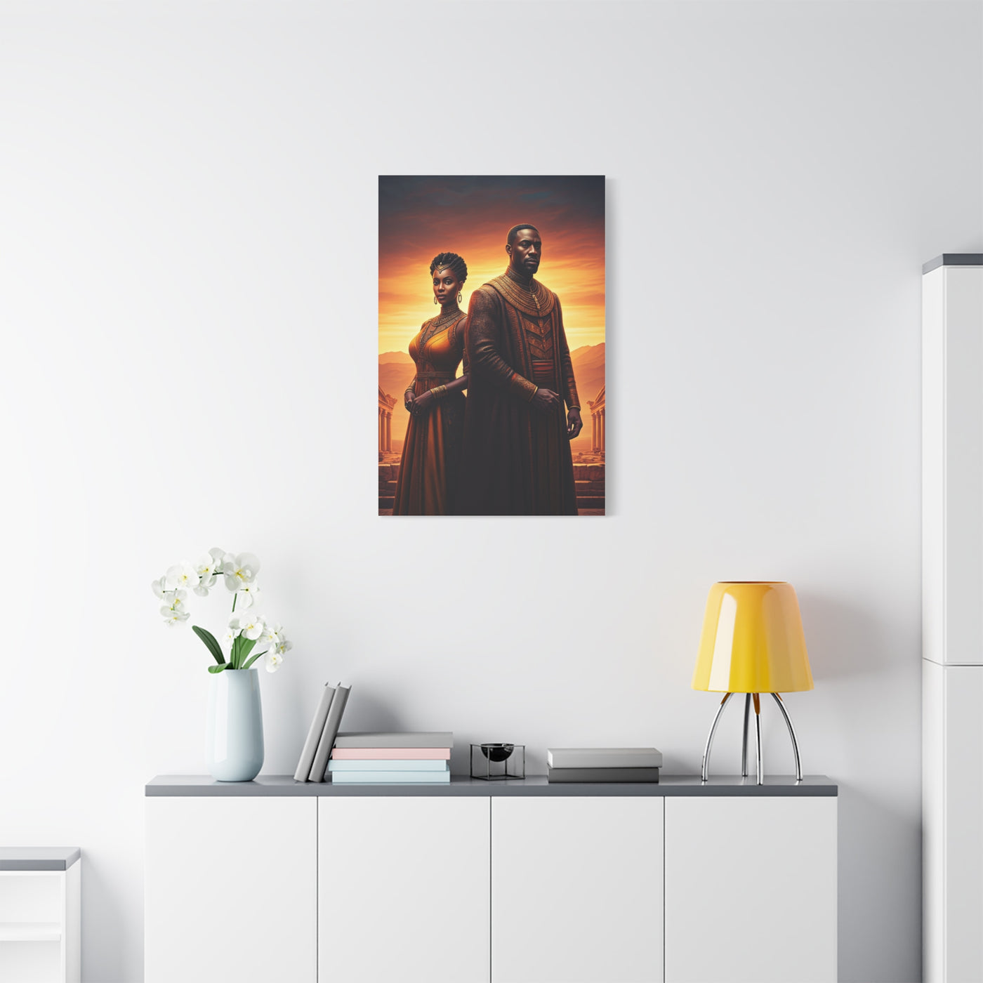 Royal Sunset Guardians Wall Art & Canvas Prints
