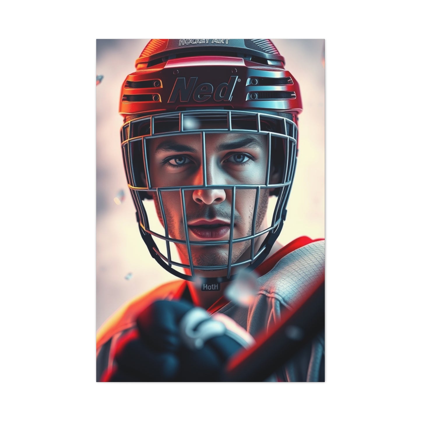 Masterpiece Hockey Art Vision Wall Art & Canvas Print