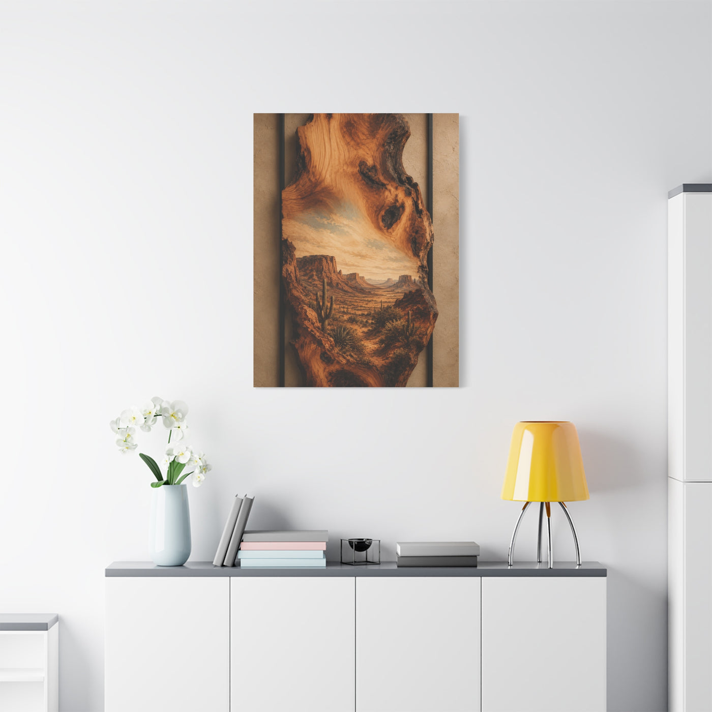 Live Edge Desert Mesa Southwest Wall Art & Canvas Print