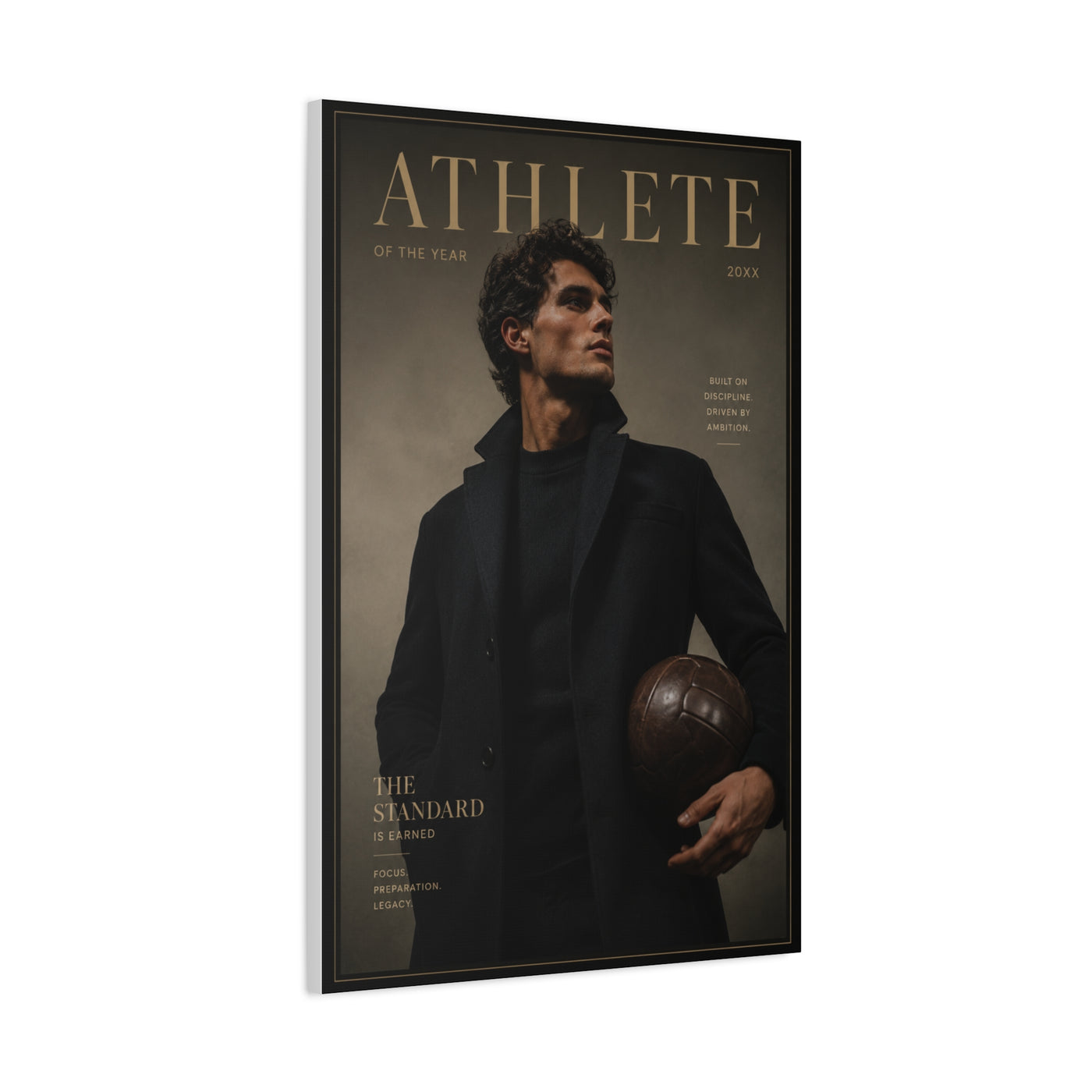 Athlete of the Year Editorial Sports Wall Art & Canvas Print