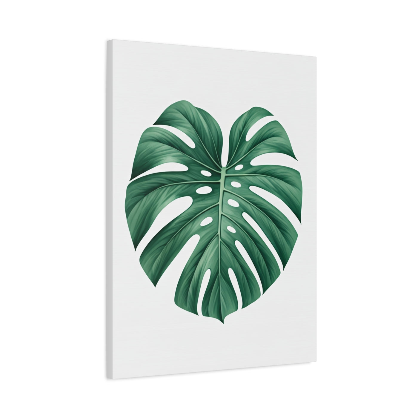 Monstera Leaf Modern Botanical Wall Art & Canvas Prints