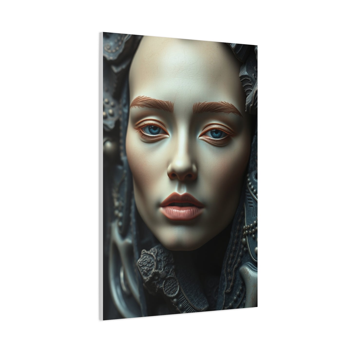 Charcoal, Onyx, and Ivory Art Supreme Canvas Wall Art & Canvas Print