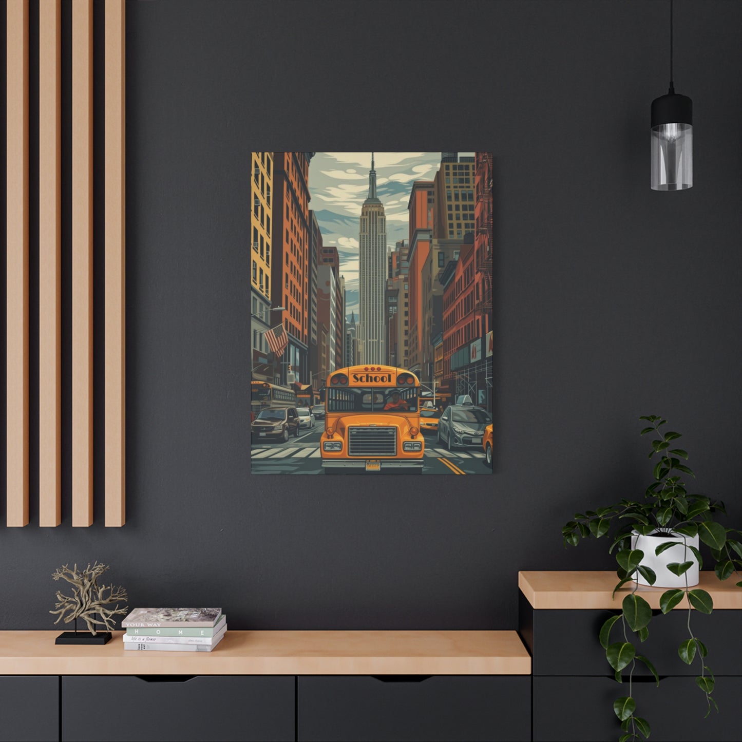 Bus Of New York City Wall Art & Canvas Prints