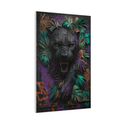 Wild Panther Graffiti Fusion Street Wall Art & Canvas Print