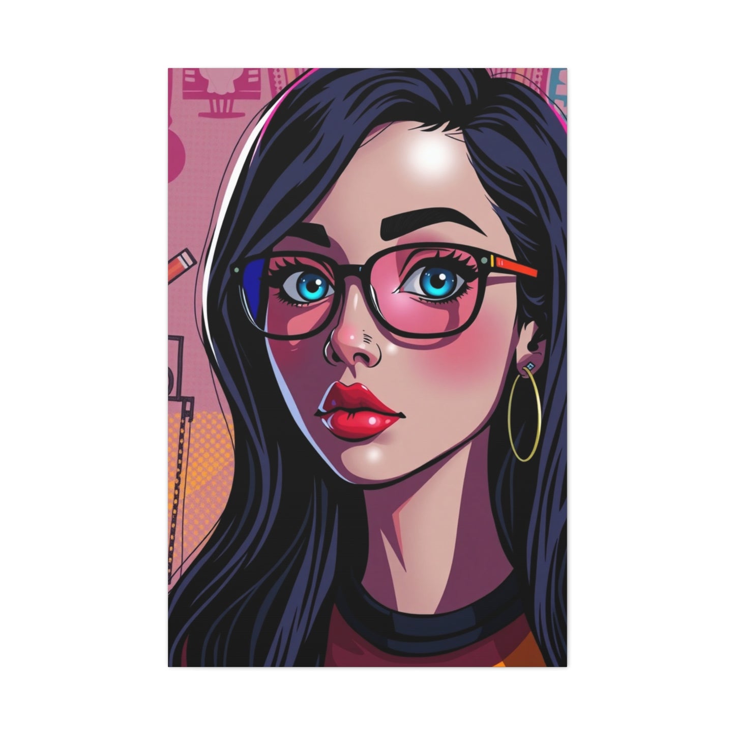 Illustrious Animated Delight Wall Art & Canvas Print