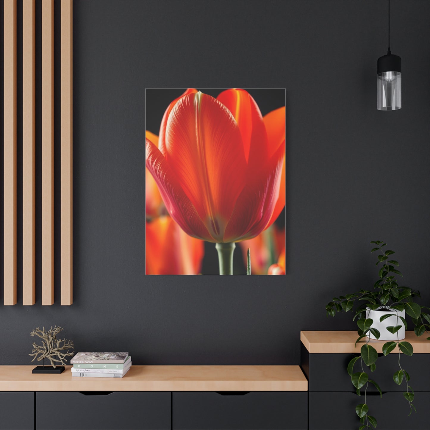 Elite Tulip Flower Art Vision Wall Art & Canvas Print