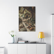 Olive Grove Countryside Lunch Wall Art & Canvas Print