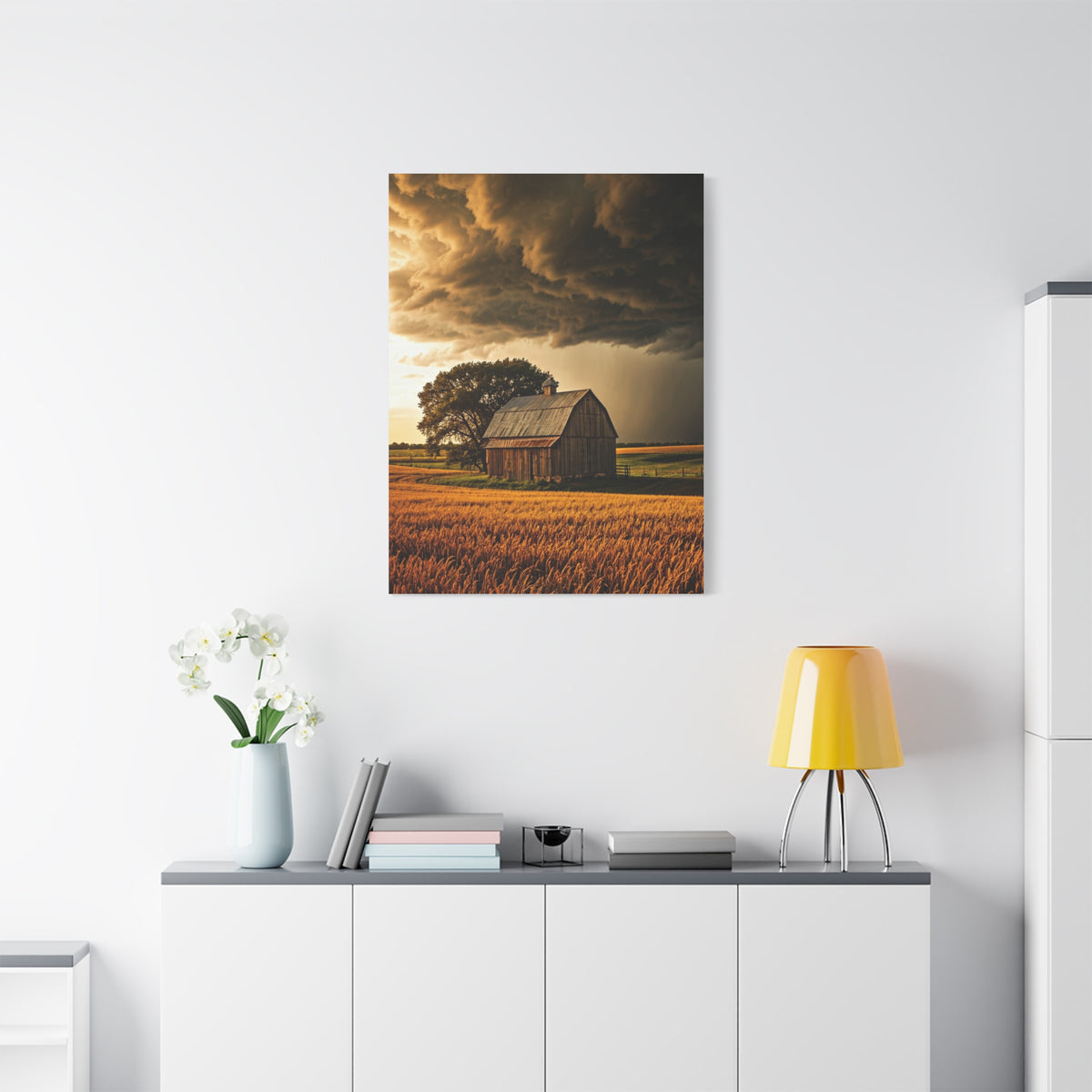 Stormlight Harvest Barn Wall Art & Canvas Prints