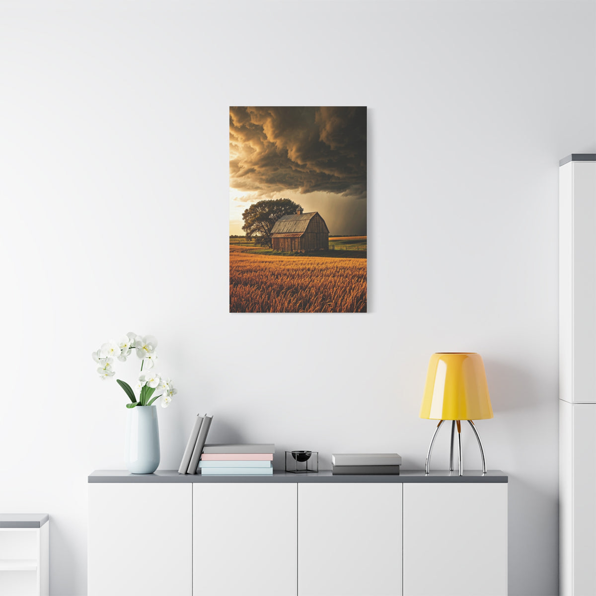Stormlight Harvest Barn Wall Art & Canvas Prints