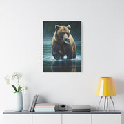Wild Catch Grizzly Bear Wall Art & Canvas Prints