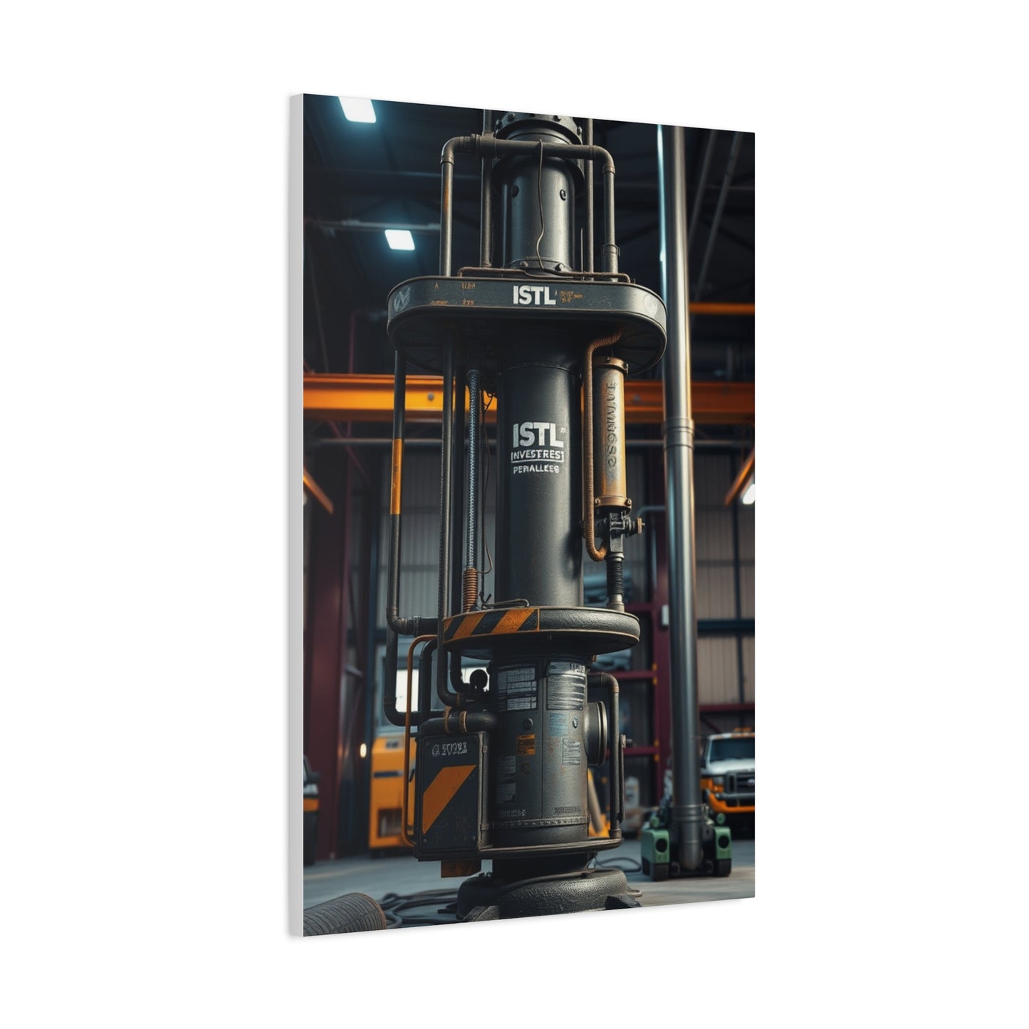 Vision Industrial Art Art Wall Art & Canvas Print