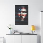 Stars and Stripes Face of Freedom Wall Art & Canvas Prints