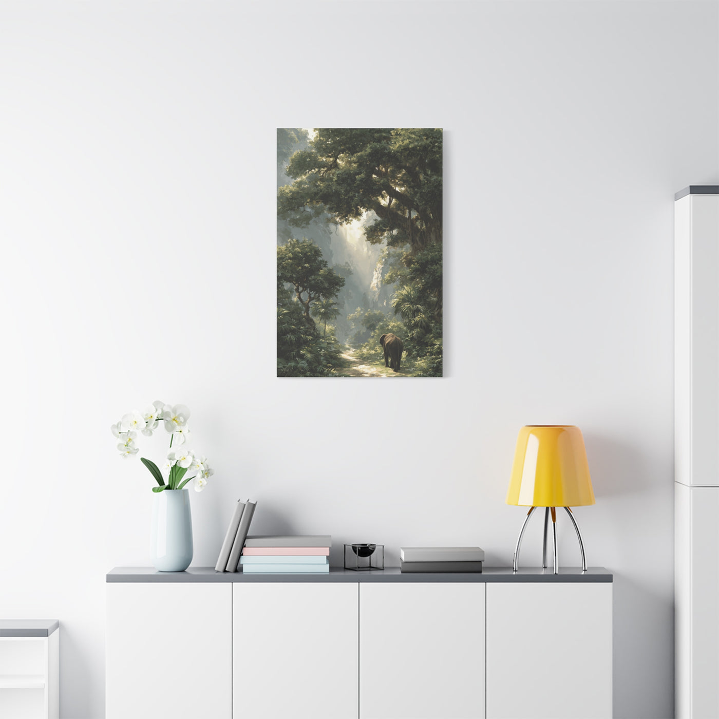 Ornate Royal Indian Elephant Wall Art & Canvas Print